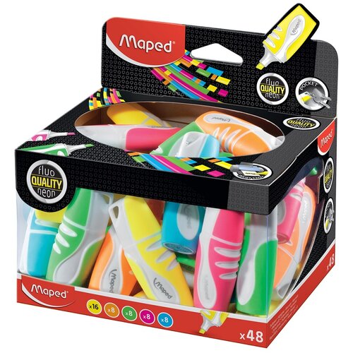 Maped tekst marker FLUO`PEPS mini displej Cene
